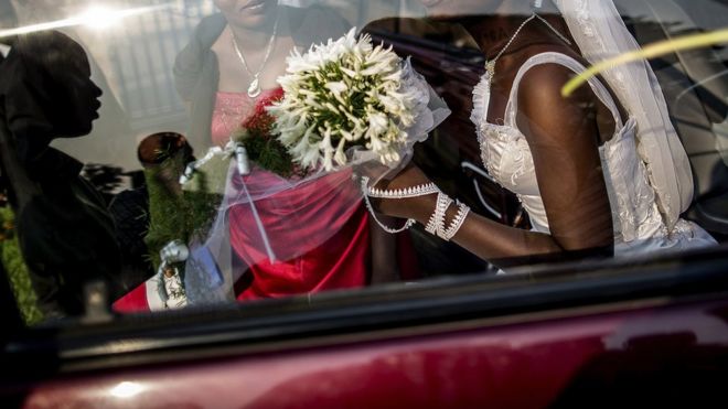 File image of wedding in 2015 in 2015 in Bujumbura