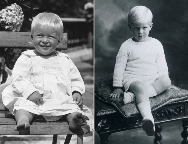 Принц Филипп в детстве и юноше