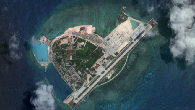 Спутниковое изображение острова Вуди