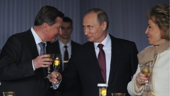 Сергей Иванов, Владимир Путин, Валентина Матвиенко