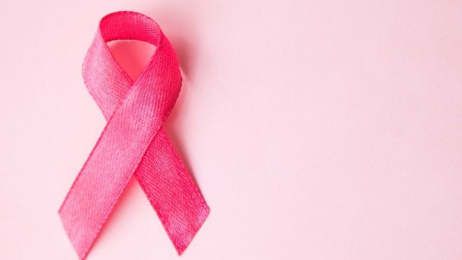 Рак молочной железы розовой ленточкой