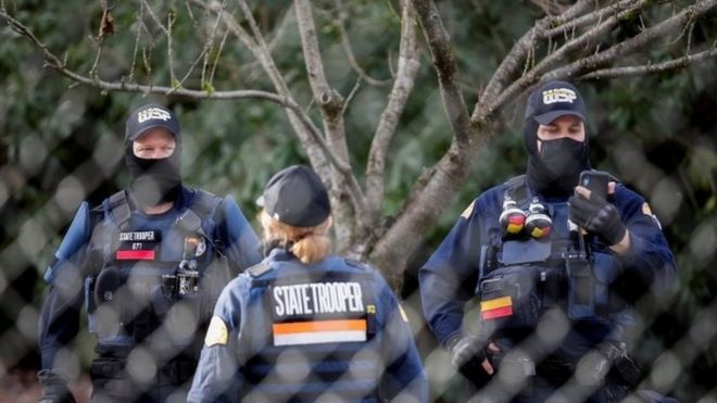 قوات أمن أمريكية