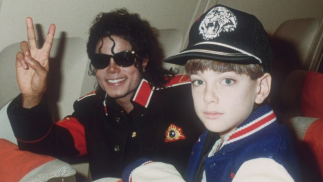 Michael Jackson and James Safechuck in 1988