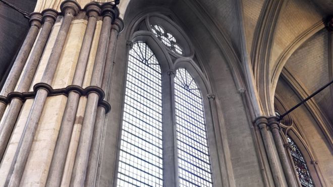 Окно северного трансепта в Вестминстерском аббатстве