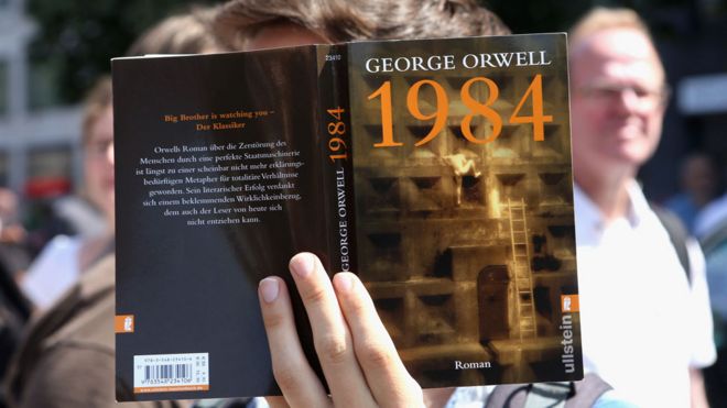 La portada de "1984"