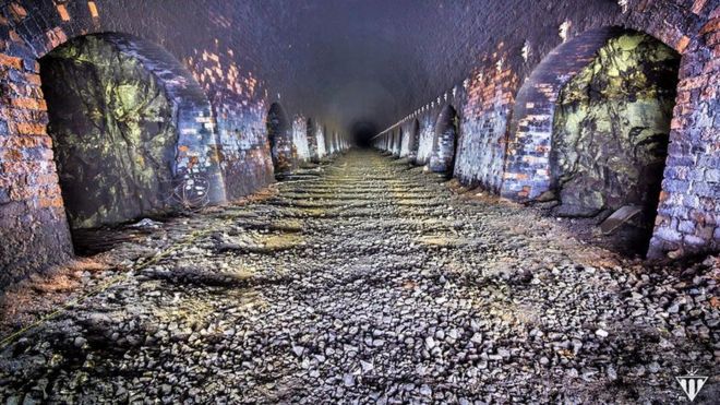 Внутри туннеля Рондда