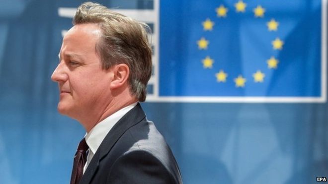 Дэвид Кэмерон на саммите ЕС