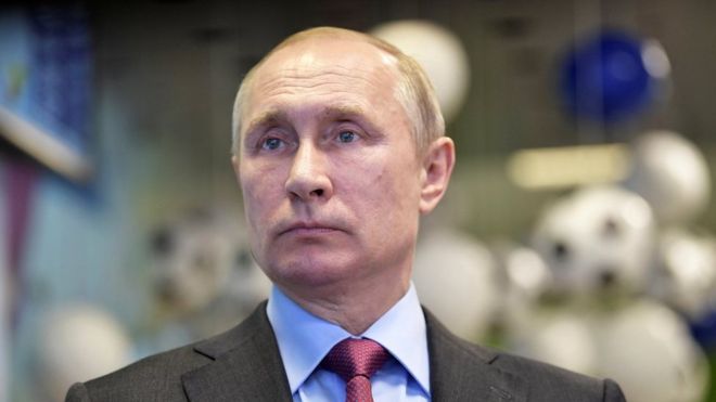 Vladimir Putin in Sochi, 3 May 2018