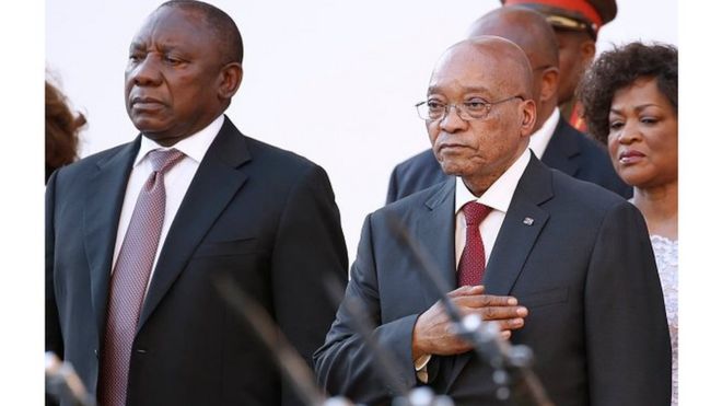 Le vice-président sud-africain est l'un des principaux candidats à la succession de Jacob Zuma à la tête de l'ANC