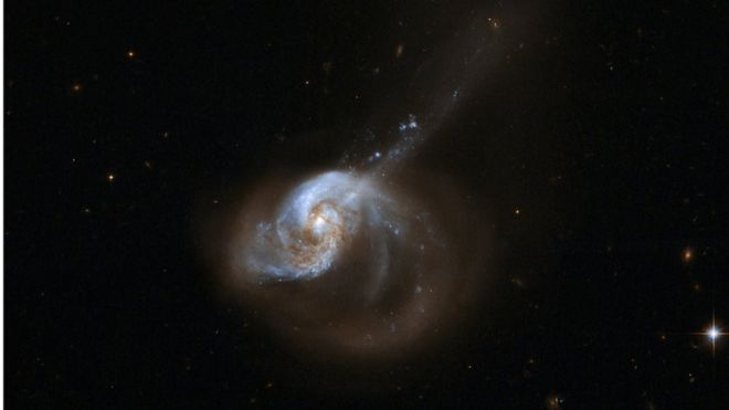 Столкновение галактики