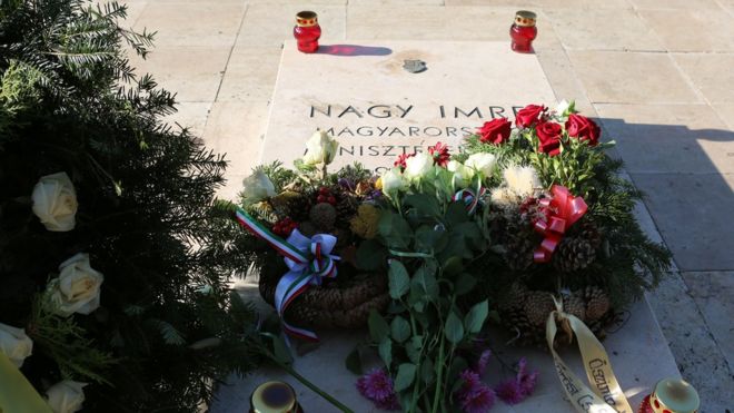 Nơi Imre Nagy bị hành quyết trong sân nhà tù trung tâm Budapest