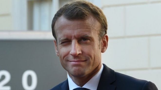 امانوئل مکرون، رئیس جمهوری فرانسه