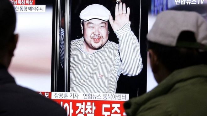 Jong-nam en la televisión