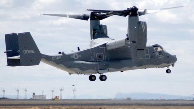 USAF CV-22 Osprey