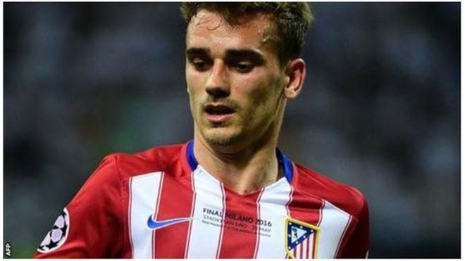 Manchester United inapanga kumnunua Antoinne Griezman kwa kitita cha £88m kutoka Atletico Madrid