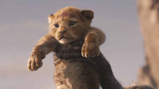 A still from The Lion King