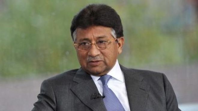 Pervez Musharraf on the BBC's Andrew Marr Show in October 2010