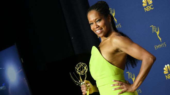 Regina King, winner of best lead actress in a limited series or movie for S...