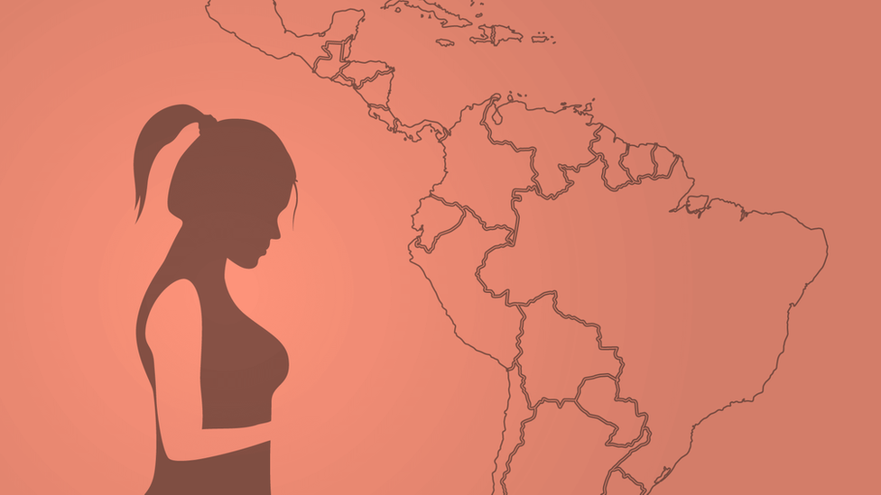 en Latina: la mapa ... el dónde que América Aborto muestra