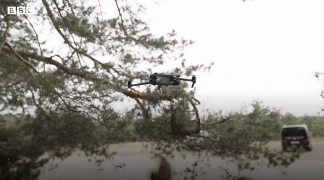 flying drone
