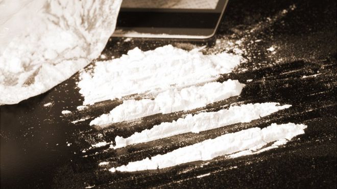 Линии кокаина, фото из архива (июль 2016 г.)