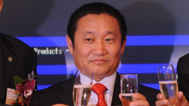 China Zhongwang Holdings founder Liu Zhongtian