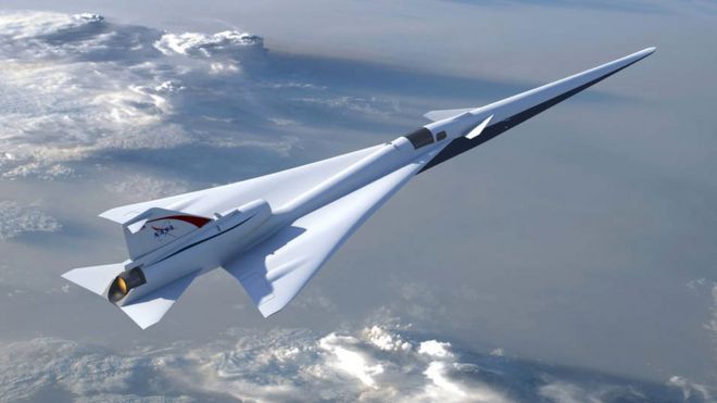 Запланированный НАСА демонстрационный самолет с малой стрелой полета
