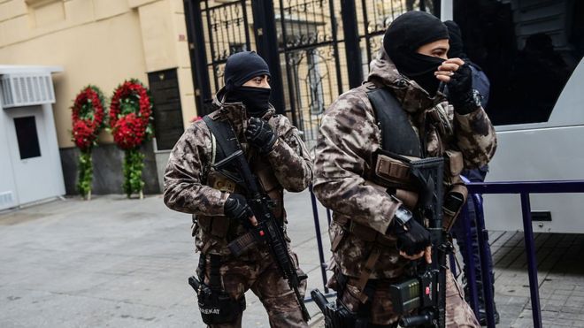 Турецкие спецназовцы