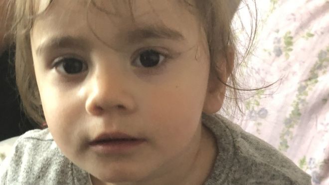 Two-year-old Maria, who is missing