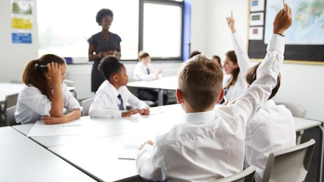 A classroom
