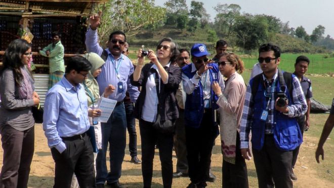 রোহিঙ্গাদের মানবাধিকার তদন্তে ফেব্রুয়ারিতে বাংলাদেশে গিয়েছিলেন ইয়াংহি লি।