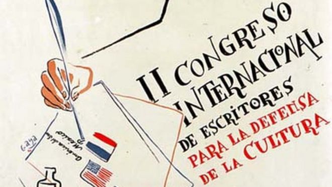 II Congreso Internacional de Intelectuales para la Defensa de la Cultura, celebrado en 1937 en Valencia, España.