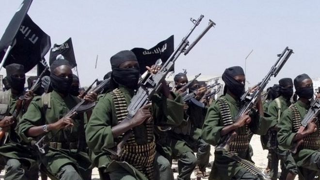 Борцы Аль-Шабаб в Сомали в 2011 году