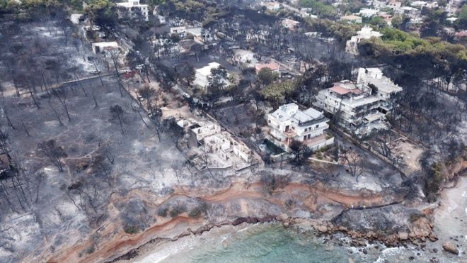 Мати после пожара