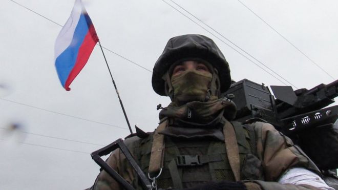 российский военный