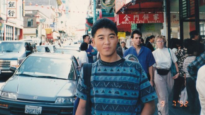 Yoshihiro Hattori en San Francisco en 1992.