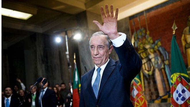 Президент Португалии Марсело Ребело де Соуза