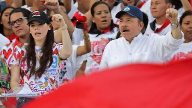 Ortega y su hija
