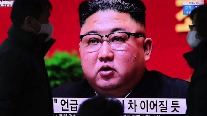 올 1월 노동당 제8차 당대회에 참석한 김정은 북한 국무위원장