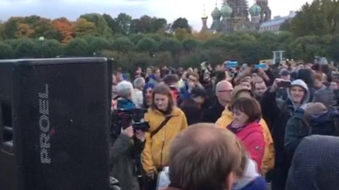 Митинг на Марсовом поле