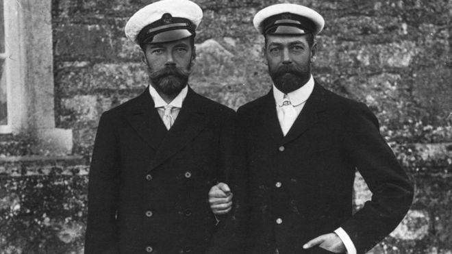 Николай II и Георг V