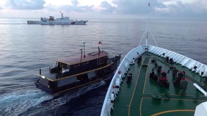China Philippines boat collision