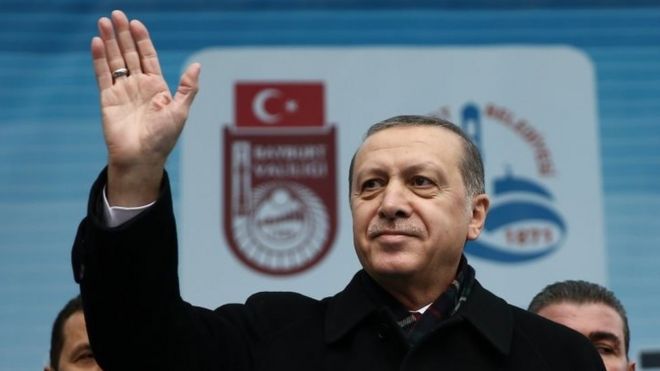 Президент Турции Реджеп Тайип Эрдоган. Фото: 27 ноября 2015 г.