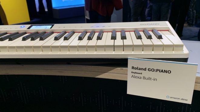 Roland Piano со встроенным Alexa