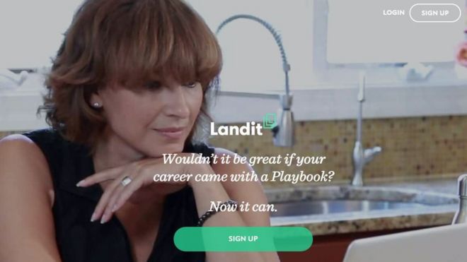 Веб-сайт Landit