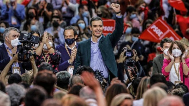 スペイン総選挙、保守派野党が勝利も過半数届かず 与党も祝賀ムード BBCニュース