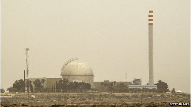 Димонская ядерная установка в пустыне Негев