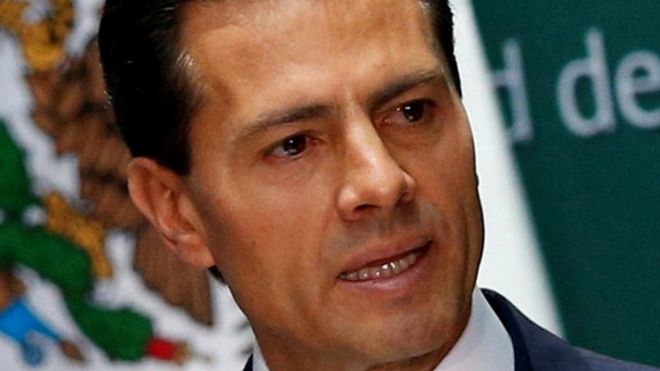 El presidente de México, Enrique Peña Nieto, julio 18, 2016