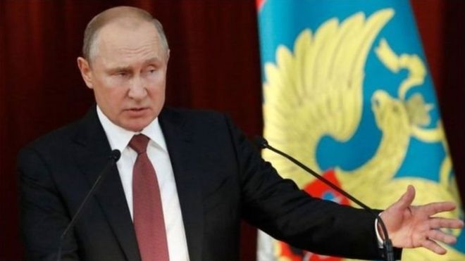 Madaxweynaha Ruushka Viladmir Putin