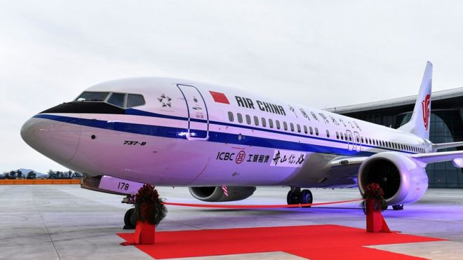 Air China Boeing 737 Max 8